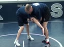 Underhook Front Headlock to Opposite Leg Trip