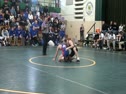 126 lbs match Ken Bade Detroit Catholic Central vs. Dean Heil St. Edward