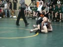 126 lbs match Jacob Schmitt St. Johns vs. Dean Heil St. Edward