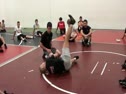 Near Leg Funk Scramble Stand Up
