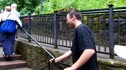 Multnomah Falls Hike Begins
