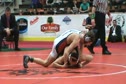 120 lbs final Tyler Karcher (Parkersburg South) vs Anthony Parada (Steubenville)