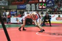 132 lbs final Jeremy Border (Caldwell) vs Tyler Richards (Parkersburg South)