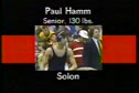 1987 Medina Wrestling Tournament 130 lbs. Paul Hamm(Solon) vs Matt Helm(Detroit Catholic Central)