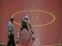 2011 Brecksville Holiday Tournament 126 lbs. Cobey Fehr (Barberton) vs Mike Screptock (Oregon Clay)