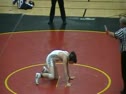2011 Brecksville Holiday Tournament 145 lbs. Tom McNulty (Padua) vs Mitch Baran (Brecksville)