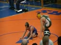 2011 Edison Varsity Wrestling Invitational Finals 106 lbs. Jarred Ganger (Troy Christian) vs Evan Cheek (Milan Edison)