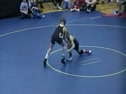 2012 Sandusky Bay Conference Championships 126 lbs. Blake Miller (Clyde) vs Bryon Logan (Perkins)