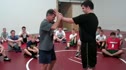E Burnett Attack him from the Side