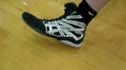 Brooks Black Has Big Feet