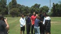Bryan Clay with Jim Gray