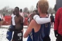 Michael Crouch Celebration Post Race 2010 D2 NCAA XC Champs