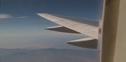 Flying over the mountains