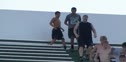 Spartan Lightning running Spartan Stadium