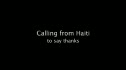 Dr. Paul Farmer Calls to say Thanks