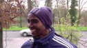 Mo Farah before the 2009 European XC Championships