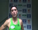 Jeremy Roff after winning the Sydney Track Classic 1500m