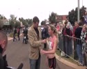 Lisa Corrigan after victory in Leonora