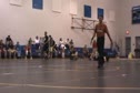 J. Russell (West High/Heidelberg U.) in blue