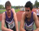 LIA Guy Learmonth & Andy Richardson after 1.48's