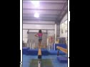 11 year old elite beam training