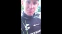 Ben Sonntag after Stage 4 eating Crepes Breck Epic