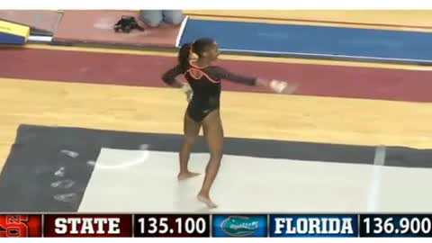 Ashanee Dickerson (Florida) 2012 FX at NC State
