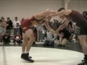 124 lbs match Jared Staub vs. Bobby Trombetta