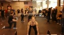 Amy Thompson CrossFit North Marin Jessica Santos East Sac CrossFit leading heat 3 women scaled