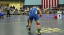 195 lb. Semis-Broc Berge vs. Clay Wherley