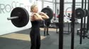 Annaminh Braun - Front Squats x 3