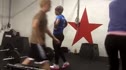 Ben Taylor - 4 Rds of 400m run, 10 - 95# Thruster, 15 Box Jumps