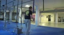Bjorn Granum Does Kipping Pullups and Burpees