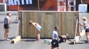 Burpee Wall Hops Demo: Women