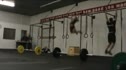 Camille Leblanc does 21-15-9 at CrossFit Granbby
