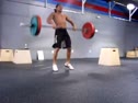 CrossFit 516: 5 rounds- 5 Hang power cleans 155lb, 6 burpees, 7 box jumps, 8 c2b chin-ups