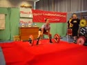 CrossFit Basel's Claudia deadlifts 145kg