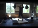 CrossFit Stamford works on Squat Cleans