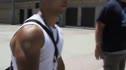Deric Maruquin and Coach Tillman