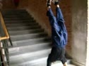 New Delhi Parkour School: Stairwell Handwalking