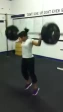 Jenny's 15 OHS at 130#