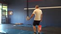 "John The Wise" on Ring Handstand Pushups