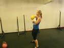 KettleBell Push jerk -Split Jerk 16kg Beata