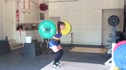 Kim McLeish - 155# Snatch Balance