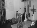 Kim McLeish kills the CrossFit Games Clean/HSPU WOD