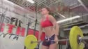 Kyri Harbrueger and Charles Barkley on WOD 11.5 (CF North Atlanta)