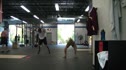 Lindsay and Bobby Noyce take on Again Faster WOD 4 at CrossFit 515