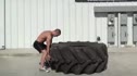 Lyle Theriot's 700 lb Tire Flip @ CrossFit Lafayette