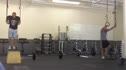 Matt and Charles do 4rds: 135# Snatch and 9 Ring Dips
