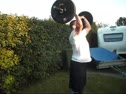 Mikko Aronpaa does the Run/Thruster/Double Under WOD